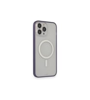 İphone 14 Pro Kılıf Grand Magneticsafe Kapak - Mor