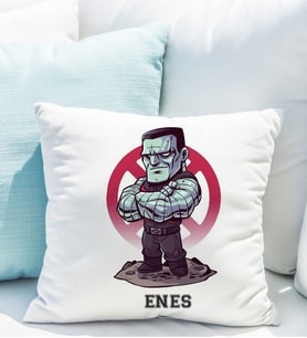 Taş Adam Yastığı Kişiye Özel