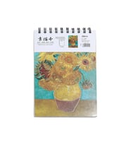 PAPİRÜS K409 A5 ÜSTTEN SPİRALLİ 120 GR ESKİZ DEFTERİ 40 YP