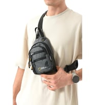 Body Bag Çanta Erkek Göğüs Sırt Çantası Fonksiyonel Kullanım BadyBag 23*14 Cm The NorthWest  (Gri)