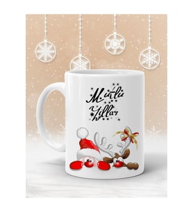 Yılbaşına Özel Kupa Bardak - Yılbaşı Kupa - Noel Hediye - Yılbaşı Hediyesi