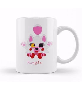 Lil' Mangle Fnaf Kupa Bardak Porselen