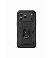 iPhone 17 Pro Max 6.9" Magforge Titan Ring Armor Case Siyah