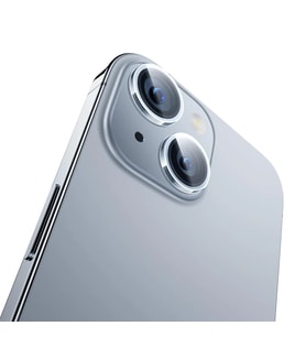 Baseus iPhone 15/15 Plus için Sapphire Serisi HD Cam Kamera Koruyucu-(5775) - SSSSSS7709-1643