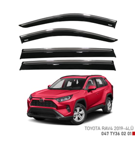 RAV 4 ARACA ÖZEL KROMLU CAM RÜZGARLIGI NİKEN 2019 2020 2021 2022 2023 2024