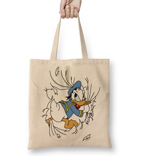 Keep Calm On Donald Duck 01 Bez Çanta Uzun Saplı