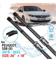 PEUGEOT 508 ÖN CAM MUZ SİLECEK TAKIMI 2018--2022