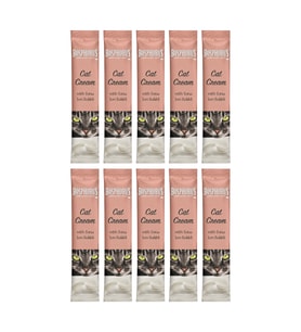 Ton Balıklı Kedi Kreması 15 g x 10 Adet