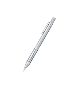 Pentel Q1003 Teknik Çizim Kalemi 0.3 mm Metalik Gri