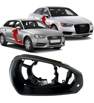 Audi A3 Sedan HB Sağ Ayna Cercevesi 2013-2019 8V0857240