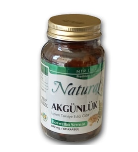 Natura Life NTR-Boswellia Serrata 60 Kapsül - Akgünlük Ekstresi