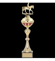 ODAK KUPA - Figürlü Kupalar - At / Binici Figürlü Kupalar FG-064 A - 49 cm