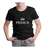 Prince Siyah Çocuk Tshirt