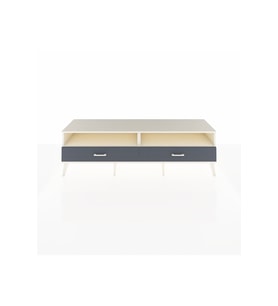 Hyperion TV Ünitesi 2 Raflı 2 Çekmeceli  176x44x51 Aytaşı-Aytaşı/Antrasit