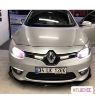 Renault Fluence 3 parça Lip Üniversal ABS plastik piano black Flaplı