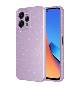Xiaomi Redmi 12 Kılıf Kamera Korumalı Simli Lüks Zore Koton Kapak