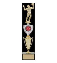 ODAK KUPA - Figürlü Kupalar - Voleybol Erkek Figürlü Kupalar FG-042 C - 43 cm