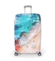 Coral High Renkli Desenli PC Büyük Boy Valiz (70cm) 16813