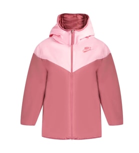 NIKE PEMBE ÇİFT TARAFLI ŞIŞME CEKET