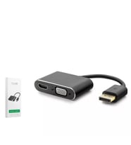 Hadron HDX7822 DisplayPort to HDMI 4K + VGA 1080p Dişi Çevirici Adaptör