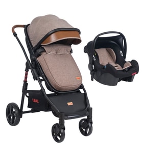Kanz d-Go Travel Sistem Bebek Arabası Bej (Standart)