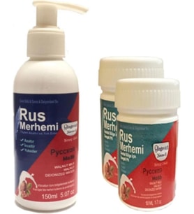 Olegovich Medicine Tüy Dökücü Azaltıcı Rus Merhemi 150 ml 1 Adet + Genital Bölge Merhemi 50 ml 2 Ade