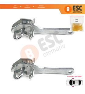 Citroen Relay MK1 230 244 1994-2006  918179 İçin 2 EA Ön Sağ ve Sol Kapı Gergi Yayı