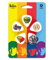 Planet Waves 1CWH2-10B3 Beatles Albums Pena Thin (10'lu Paket)  Beatles Görselli - Selüloit - Klasik Ton