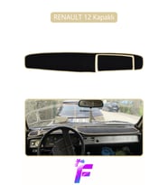 RENAULT 12 KAPAKLI Uyumlu Torpido Örtüsü Yansıma Önleyici Tam Koruma Hızlı Montaj J31