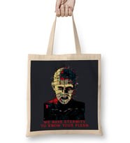 Hellraiser Pinhead Eternity Quote Bez Çanta Uzun Saplı