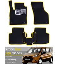 FORD CONNECT (2013-2023) Uyumlu EVA Paspas Tam Set–Araca Özel,Su Geçirmez,Kolay Montaj