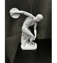 14 CM Antik Yunan Biblo Ev Ofis Masa Üstü Kil Renk