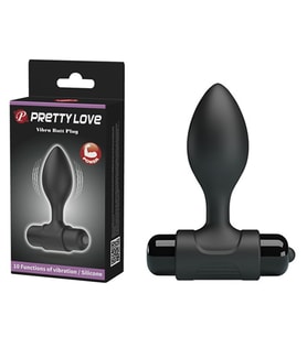 Pretty Love Vibra Butt Plug Ultra Yumuşak 10 Titreşimli Silikon Plug