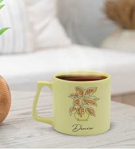 BK Gift Kişiye Özel İsimli Pastel Sarı Middle Kupa Bardak, Arkadaşa Hediye, Ev Hediyesi, Doğum Günü Hediyesi, Ofis Hediyesi-13