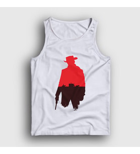 Presmono Unisex Beyaz Waggon Film Django Unchained Atlet 243888tt
