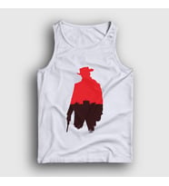 Presmono Unisex Beyaz Waggon Film Django Unchained Atlet 243888tt