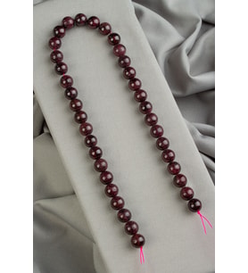 Garnet Taşı Küre Kesim 10mm Doğal Taş Dizi