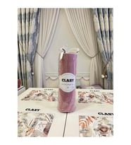Clasy Minel Tek Kişilik Lastikli Çarşaf Seti Lila 100x200 (Gül Kurusu)