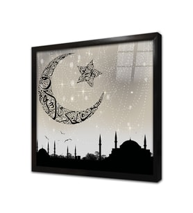 İstanbul Çerçeveli Cam Tablo