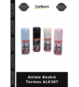 Özel Üretim Anime Baskılı Termos ALK387