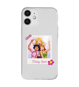 Iphone 12 Uyumlu Totally Spies Tasarımlı Şeffaf Telefon Kılıfı