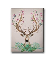 Geyikli Canvas Tablo MİND746