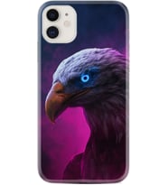 Apple iPhone 11 12 13 Mini Kılıf Desemli Silikon Kartal 1622
