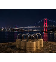 Ersa Doras 30 Mm 5 li Sarı Pas Sistem Asma Kilit