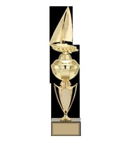 ODAK KUPA - Figürlü Kupalar - Yelken Figürlü Kupalar FG-067 C - 44 cm