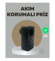 Mey İthalat® Akıllı Akım Dengelemeli Priz 2500W 4 USB Type C Çıkışlı