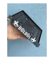 Red Kit Düldül 3d Kabrtmalı Pleksi Motor Plakalığı