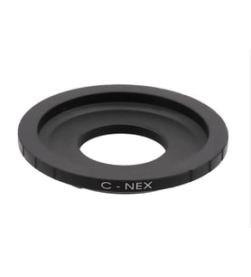 Ayex, Sony E Mount ve NEX için C Mount Lens Adaptörü C-NEX (Siyah)