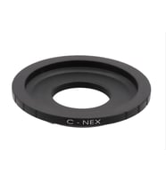 Ayex, Sony E Mount ve NEX için C Mount Lens Adaptörü C-NEX (Siyah)