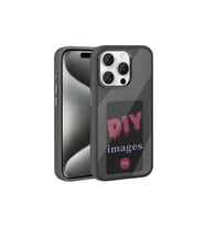 Apple iPhone 15 Pro Uyumlu Kılıf Ekranı Yansıtan Zore Akıllı NFC Kapak (Siyah)